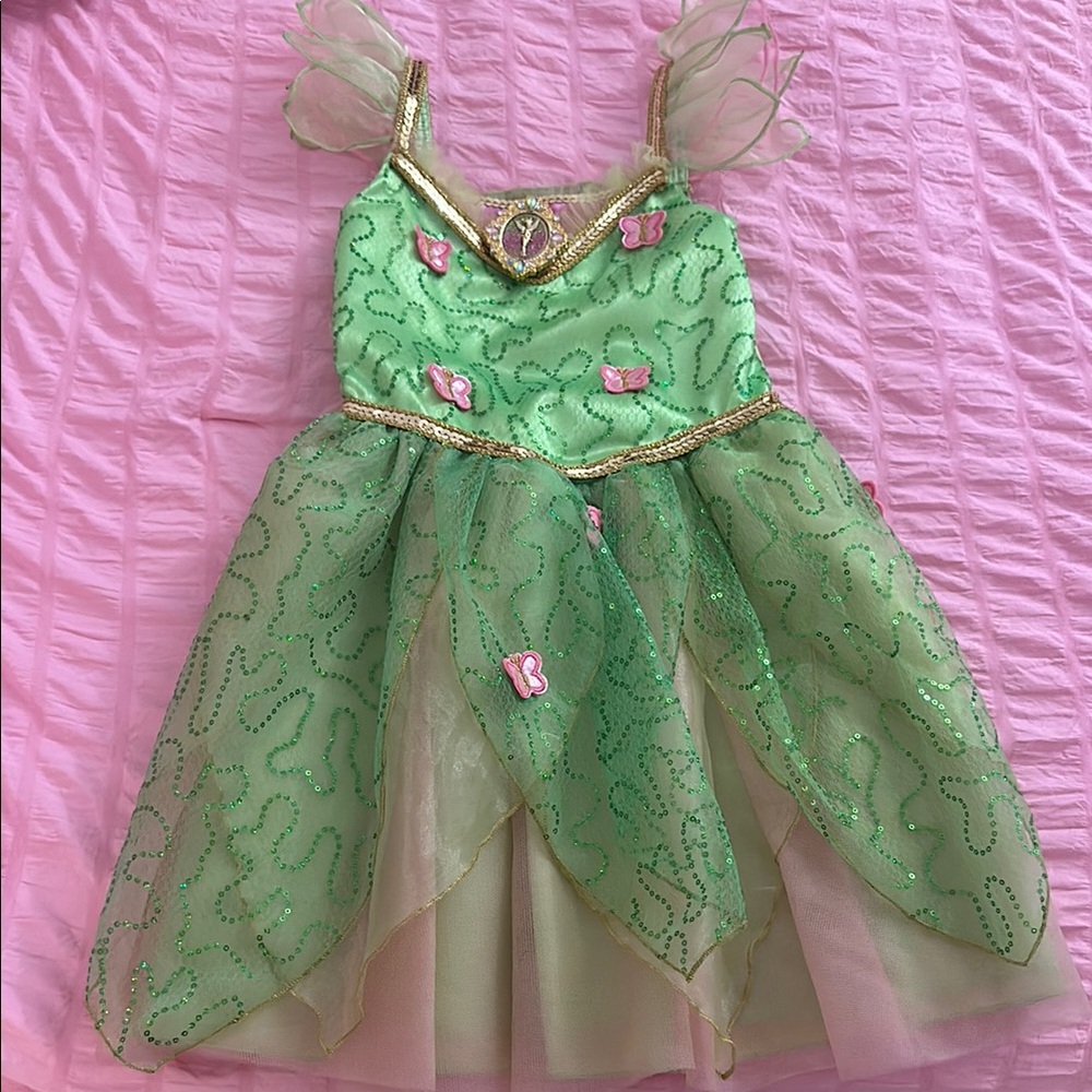 Tinker bell dress with wings